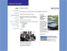 Tablet Screenshot of dana-associes.com